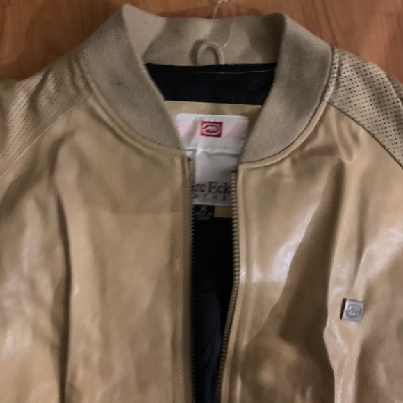 Marc Ecko Leather perforated bomber - Picture 10 of 12